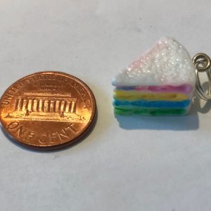 Rainbow Cake Charm