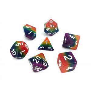 Rainbow Dice Set - DiceEmporium.com