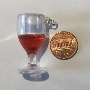 Red Wine Charm