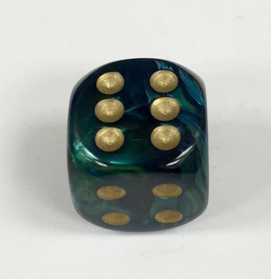 16mm 6 Sided Signature Dice from Chessex