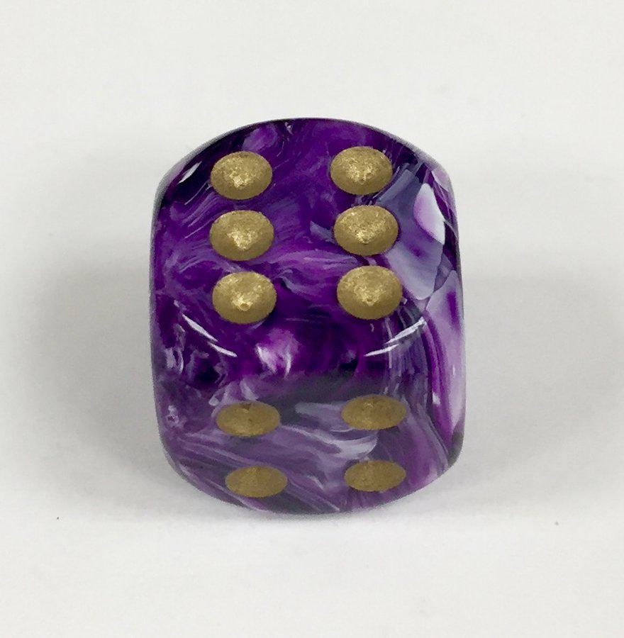 16mm 6 Sided Signature Dice from Chessex
