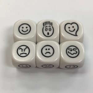 6 Sided Smiley Face Die/Dice - DiceEmporium.com