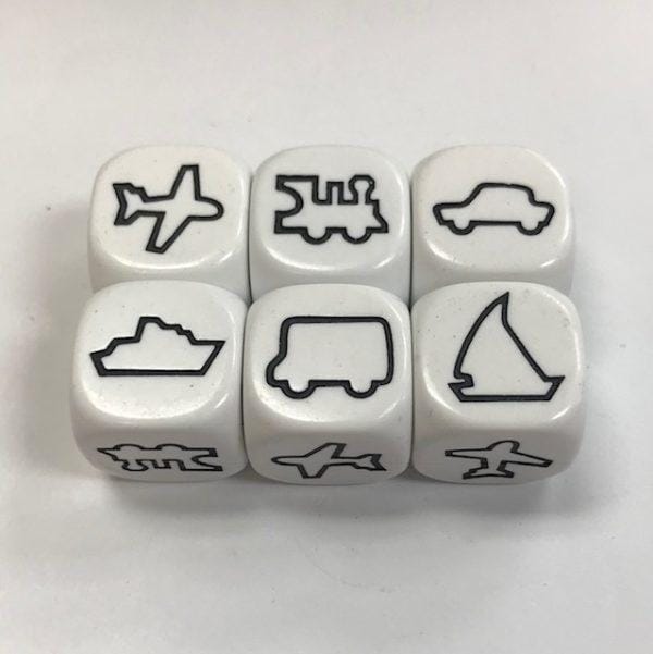 Transportation Dice - DiceEmporium.com