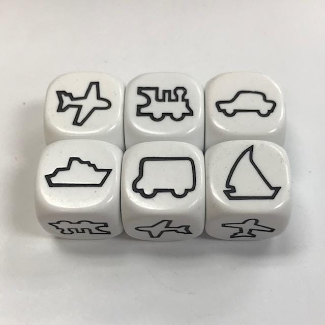 Transportation Dice - DiceEmporium.com