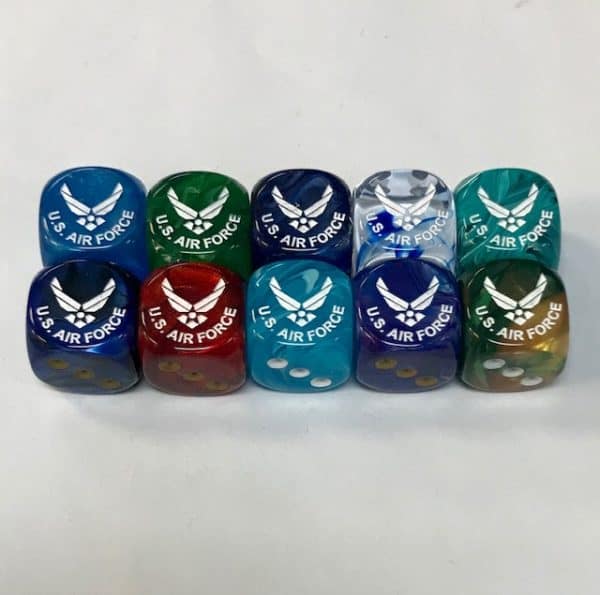 U.S. Air Force d6 - DiceEmporium.com