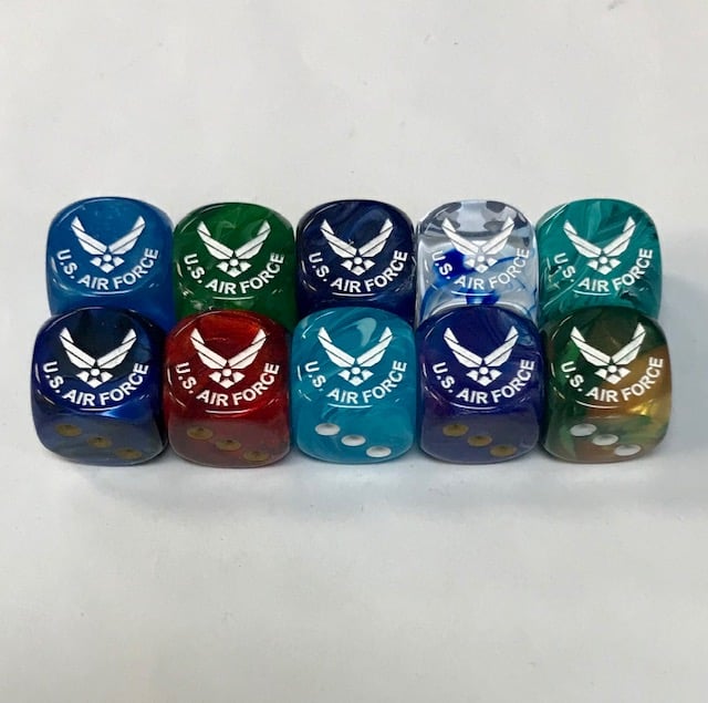 U.S. Air Force d6 - DiceEmporium.com