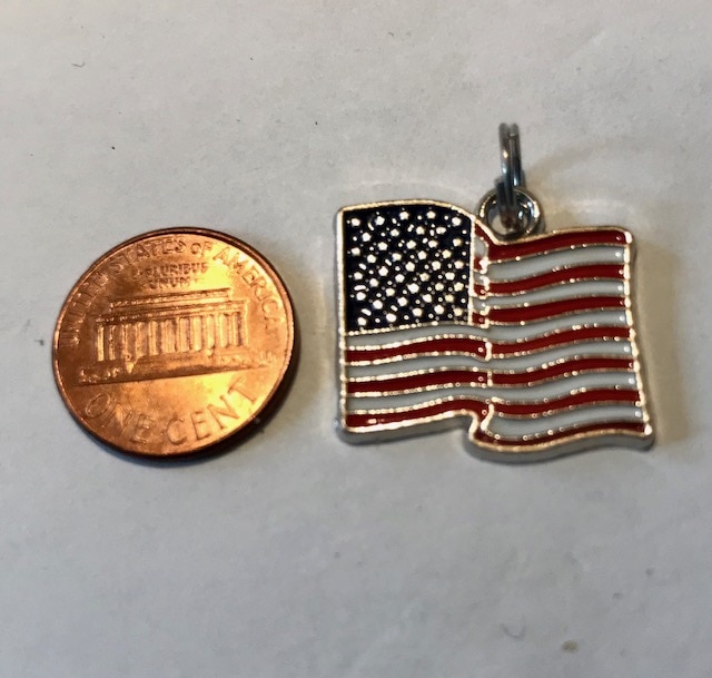 US Flag Charm