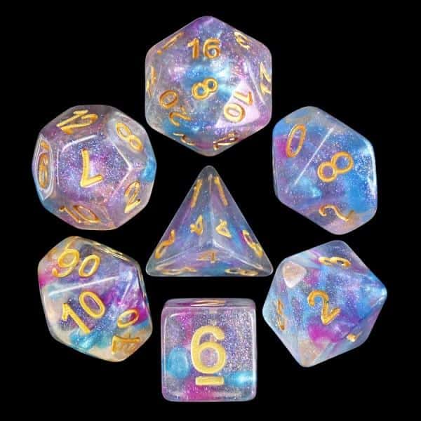 Violet Storm Dice Set - DiceEmporium.com