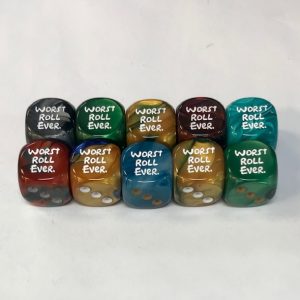 Worst Roll d6 - DiceEmporium.com